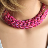 Acrylic Yarn Finger Knitted Neck Cowl