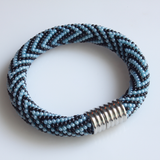 Bead Crochet Zig Zag Pattern Bracelet