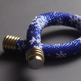 Bead Crochet Winter Bracelet