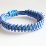 Waxed Cord Macrame Bracelets for Kids