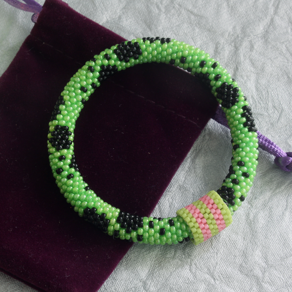 How to Crochet Bracelet Super Easy for Beginners - YouTube