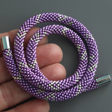 Bead Crochet Geometric Pattern Necklace