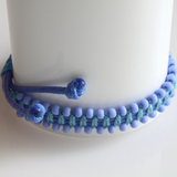 Waxed Cord Macrame Bracelets for Kids